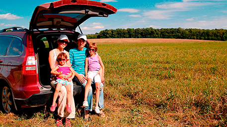 Rent a car in December