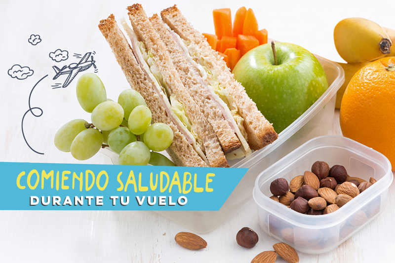 Comiendo Saludable en Vacaciones: En el Avión