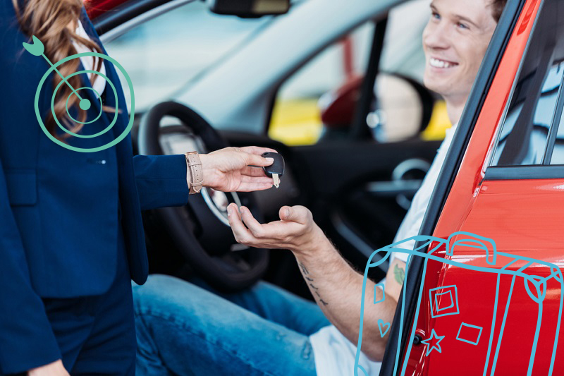 rentar en lugar de comprar un auto