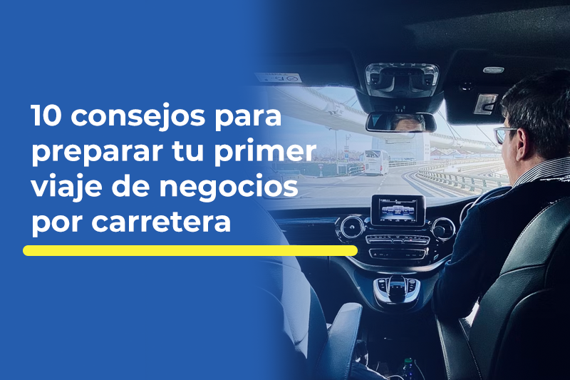 Viaje de negocios por carretera